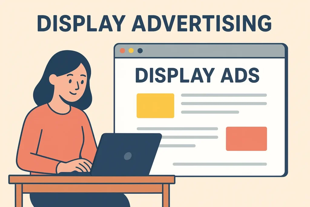 make money blogging for beginners by displaying ads