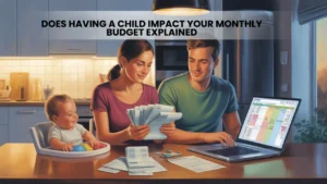 does having a child impact your monthly budget for modern families