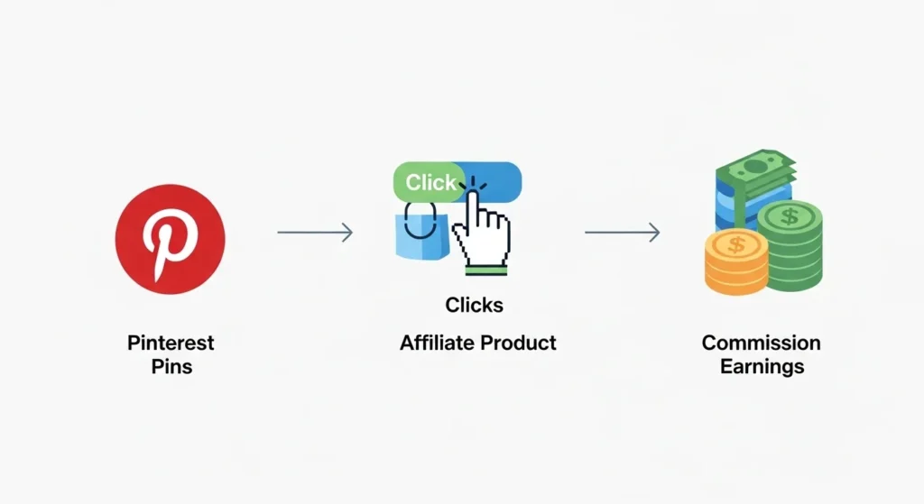 how pinterest affiliate marketing works step by step