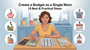 create a budget as a single mom using a practical monthly budgeting plan on one income